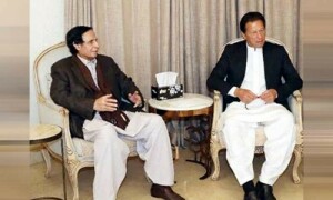عمران خان اورپرویزالہیٰ میں پنجاب اسمبلی کی ممکنہ تحلیل پر اہم مشاورت