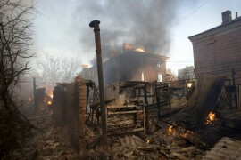 Air raid sirens across Ukraine, two killed in missile attack in south: officials