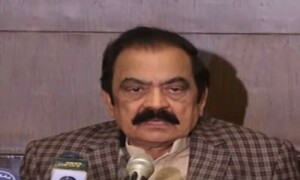 Rana Sanaullah challenges Imran Khan to immediately dissolve Punjab Assembly