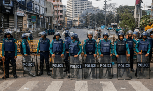 Bangladesh protestors ask &lsquo;vote thief&rsquo; PM to resign