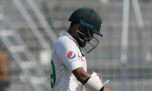 Out or not out?: Saud Shakeel&rsquo;s dismissal sparks new row