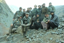 Season&rsquo;s first victim Markhor hunted by American for Rs23.5m