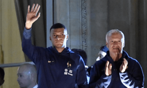 Mbappe returns to training days after World Cup defeat