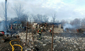 Explosions rock Kyiv, other Ukrainian cities as Russia fires scores of missiles