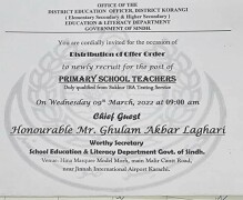 Can you imagine, Sindh has not paid its teachers in 10 months?