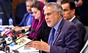 پاکستان کے زرمبادلہ کے ذخائر4 نہیں، 10 ارب ڈالر ہیں، وزیرخزانہ