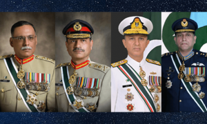 عسکری قیادت کا پرویز مشرف کے انتقال پر اظہار افسوس