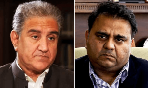فواد چوہدری اور شاہ محمود قریشی کے خلاف ایک اور مقدمہ درج