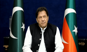 عمران خان کی انتخابی ریلی کے شرکاء کو واپس گھر جانے کی ہدایت