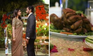 اتنا رومانس، سج دھج، ڈانس اور کھانے میں صرف ایک &rsquo;چرغہ&lsquo;