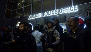 کراچی پولیس آفس پر حملے کا ماسٹر مائنڈ ساتھی سمیت ہلاک