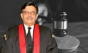 مجھے کہا جا رہا ہے کہ ایک جج کوسزا دوں، چیف جسٹس عمر عطا بندیال