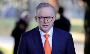 Australian PM says inflation numbers &lsquo;pleasing&rsquo; amid cost of living pressures