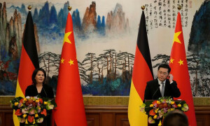 China says hopes Germany supports peaceful Taiwan &lsquo;reunification&rsquo;