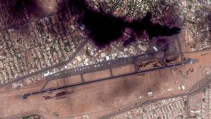 Fighting rages in Sudan as death toll climbs to 97