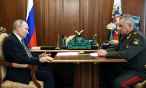 Russia&rsquo;s Putin, Shoigu, discuss Pacific Fleet drills