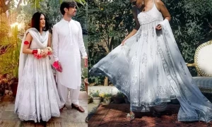 فاطمہ بھٹوکے نکاح پر دلہن اور بھائی ذوالفقارنے کس برانڈ کے کپڑے پہنے
