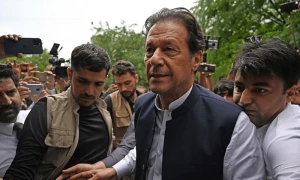 عمران خان کی121 کیسز کیخلاف درخواست قابل سماعت ہونے یا نہ ہونے پر فیصلہ محفوظ