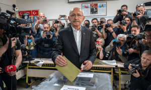 Erdogan&rsquo;s election rival in Turkey says &lsquo;we are leading&rsquo;