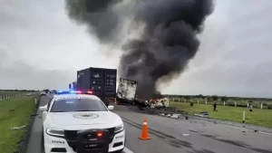 At least 13 killed in Mexico highway crash