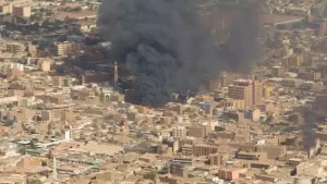 Air strikes, artillery fire escalate as factions battle in Sudan capital