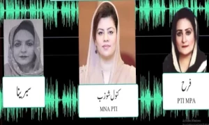 تحریک انصاف کی سابق ایم پی اے فرح کی مبینہ آڈیو سامنے آگئی