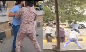 کراچی حیدرآباد میں میئر الیکشن کے بعد ہنگامہ آرائی، پتھراؤ، شیلنگ اور گرفتاریاں