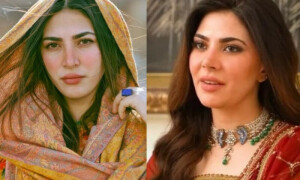 نیمل خاور یا کوئی اور، اداکارہ کو نئی تصویروں میں پہچاننا مشکل