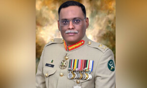 چیئرمین جوائنٹ چیفس آف اسٹاف کمیٹی جنرل ساحرشمشادمرزا کی چینی ہم منصب سے ملاقات