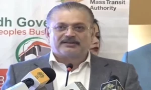 شرجیل میمن نے پیپلز بس سروس موبائل ایپلیکیشن کا افتتاح کردیا