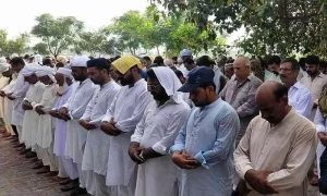 یونان کشتی حادثہ، علی پور چٹھہ میں جاں بحق 6 افراد کی غائبانہ نماز جنازہ