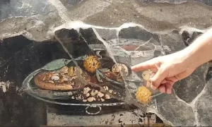 2ہزار برس قبل پیزا کیسا دکھائی دیتا تھا، تصویر سامنے آگئی