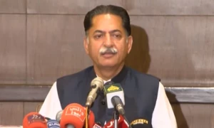 نواز شریف جلد پاکستان آکر انتخابی اتحاد سے متعلق خود بتائیں گے، جاوید لطیف