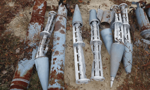 What are cluster bombs that Ukraine and Russia are using.