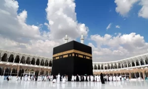 سورج کے خانہ کعبہ کے اوپربرابر آنے کے اوقات کی وضاحت