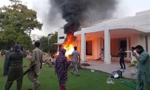 جناح ہاؤس حملہ: طیبہ راجہ اور روہینہ خان سمیت 8 ملزمان کی درخواست ضمانت خارج