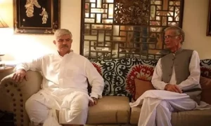 پرویز خٹک نے نئی سیاسی جماعت تحریک انصاف پارلیمنٹرینز کے قیام کا اعلان کردیا
