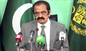 سائفر اب بھی عمران خان کے پاس ہے، گرفتاری ضروری، سیکریٹ ایکٹ کے تحت مقدمہ چلے گا، رانا ثنا اللہ