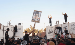 Iraqis storm, set fire to Swedish embassy over Quran desecration