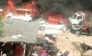 ہریانہ فسادات کے دوران بھارتی انتہا پسندوں نے مسجد کو آگ لگادی، امام شہید
