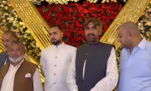 پاکستان ٹیم کے آل راؤنڈر فہیم اشرف نے منگنی کرلی