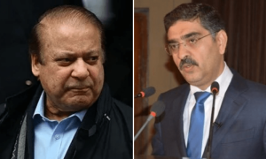 &rsquo;نواز شریف دوسری مرتبہ کاکڑ کے ہاتھوں ہار گئے&lsquo;
