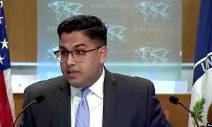 امریکا پاکستان کے نگراں وزیراعظم کے ساتھ مل کر کام کرنے کا خواہاں