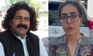 سابق ایم این اے علی وزیر اور ایمان مزاری گرفتار
