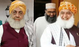 فضل الرحمان کے حلیے میں یہ اداکار کون ہیں