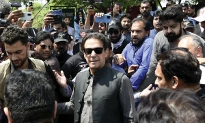 چیئرمین پی ٹی آئی کی مزید ممکنہ گرفتاریوں کیخلاف درخواست اعتراض کے ساتھ واپس