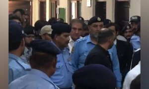 سائفر کیس میں سیکریٹس ایکٹ کی خصوصی عدالت سے شاہ محمود قریشی کا چار روزہ ریمانڈ