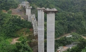 At least 26 killed as railway bridge collapses in India