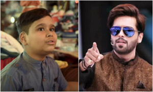 سوشل میڈیا پردلچسپ انداز گفتگو سے مشہور 10 سالہ لڑکا فہد مصطفیٰ کے ساتھ اداکاری کا خواہشمند
