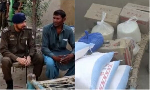 فاقوں سے تنگ شہری نے 15 پر کال کردی، پولیس نے راشن گھر پہنچا دیا